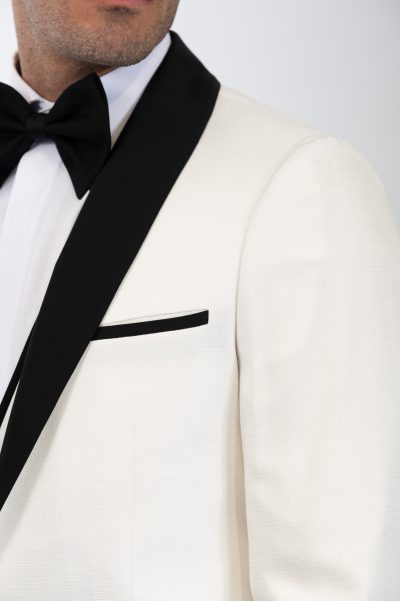 VITTORIO ανδρικό γαμπριάτικο κουστούμι  - 100-25-Smokin Zakar Off White - Image 10