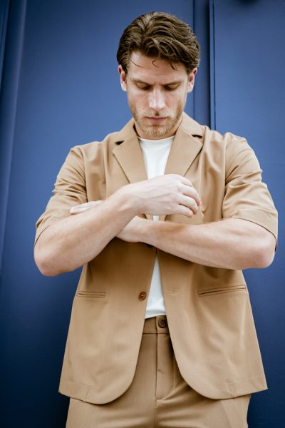 VITTORIO ανδρικό overshirt - 300-26-ANGELO CINNAMON - Image 8