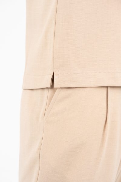 VITTORIO ανδρικό Overshirt  300-26-MORRONE BEIGE - Image 8