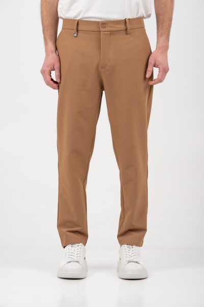 VITTORIO υφασμάτινο παντελόνι - 500-26-ANGELO CINNAMON - Image 3