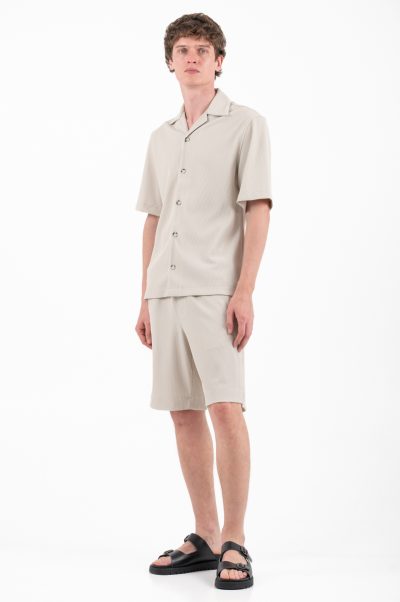 VITTORIO ανδρικό Overshirt  800-26-VERONA STONE - Image 6