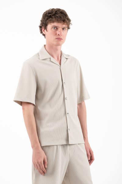 VITTORIO ανδρικό Overshirt  800-26-VERONA STONE - Image 9