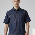 VITTORIO ανδρικό Overshirt  300-26-FLAVIO BLUE