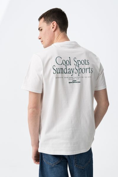 TIFFOSI ανδρικό κοντομάνικο t-shirt - 10064341-001 Άσπρο