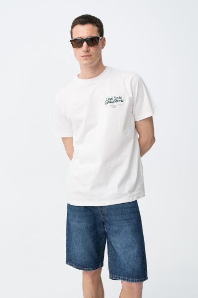 TIFFOSI ανδρικό κοντομάνικο t-shirt - 10064341-001 Άσπρο - Image 3