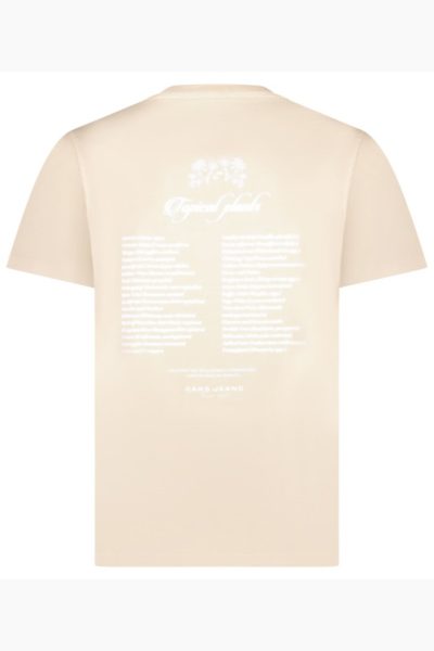 CARSJEANS ανδρικό κοντομάνικο t-shirt - 6117183 Μπεζ - Image 2