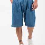 VITTORIO ανδρική βερμούδα jean - 500-25-SORRENTO LΙGHT BLUE