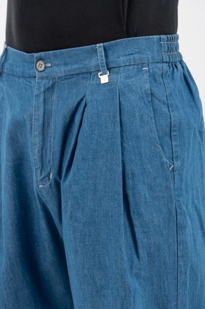 VITTORIO ανδρική βερμούδα jean - 500-25-SORRENTO LΙGHT BLUE - Image 7