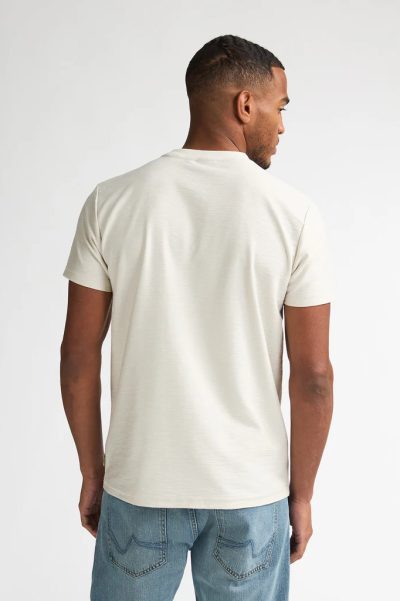 Petrol Industries ανδρικό κοντομάνικο t-shirt - M-1060-TSR6100112 Εκρού - Image 8