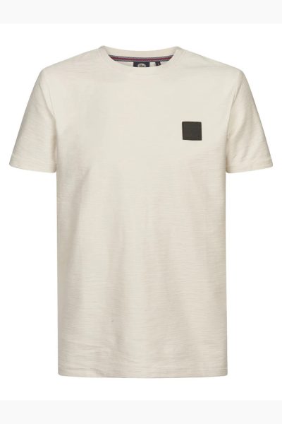 Petrol Industries ανδρικό κοντομάνικο t-shirt - M-1060-TSR6100112 Εκρού - Image 4