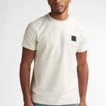 Petrol Industries ανδρικό κοντομάνικο t-shirt - M-1060-TSR6100112 Εκρού