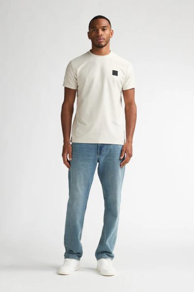 Petrol Industries ανδρικό κοντομάνικο t-shirt - M-1060-TSR6100112 Εκρού - Image 2