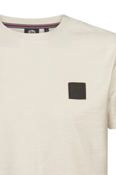 Petrol Industries ανδρικό κοντομάνικο t-shirt - M-1060-TSR6100112 Εκρού - Image 9