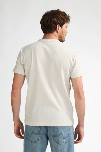 Petrol Industries ανδρικό κοντομάνικο t-shirt - M-1060-TSR6210112 Εκρού - Image 11