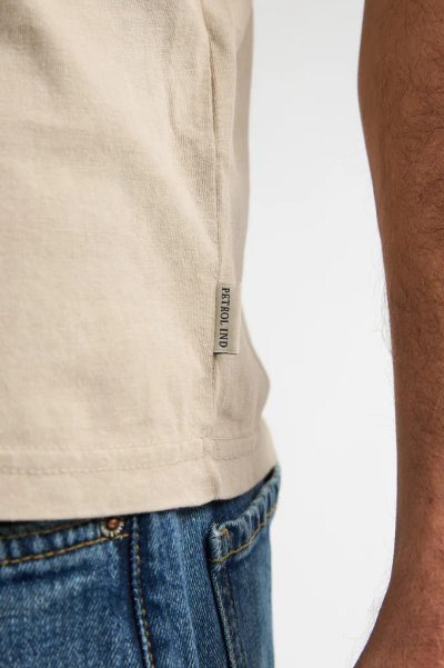 Petrol Industries ανδρικό κοντομάνικο t-shirt - M-1060-TSR6237130 Μπεζ - Image 7
