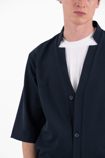 VITTORIO ανδρικό Overshirt  300-26-BENITO BLUE - Image 13