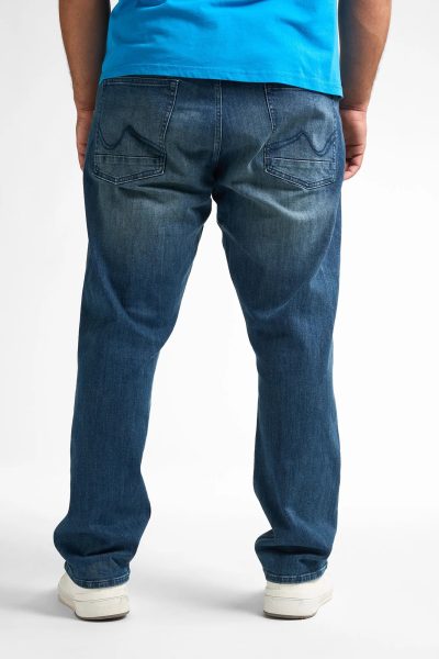 Petro Industries ανδρικό παντελόνι jean Big Size  - RUSSEL-P 5850 BLUE - Image 8