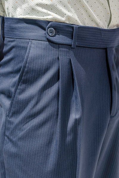 Ανδρικό υφασμάτινο Παντελόνι Vittorio / 500-26 AVELLINO BLUE - Image 7