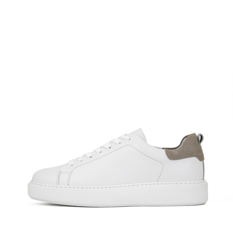 DIGEL Ανδρικά Δερμάτινα Sneakers – SOUND 100197980 Άσπρο