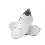 DIGEL Ανδρικά Δερμάτινα Sneakers - SOUND 100197980 Άσπρο - Image 4