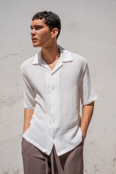 VITTORIO ανδρικό πουκάμισο - 800-26-201 OFF WHITE - Image 3
