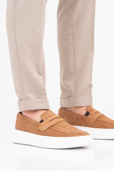 VITTORIO υφασμάτινο παντελόνι - 500-26-DIVERSO BEIGE - Image 11