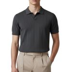 VITTORIO ανδρικό polo κοντό μανίκι - 700-26-003 BLACK