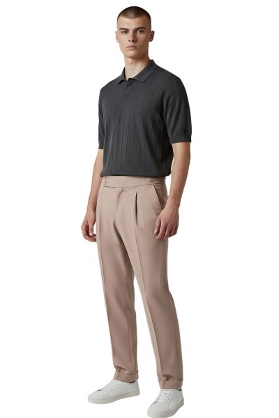 VITTORIO ανδρικό polo κοντό μανίκι - 700-26-003 BLACK - Image 2